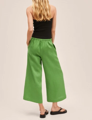 Pantaloni Mango, verde Verde