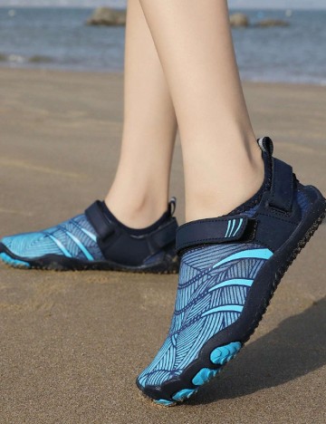 Papuci de plaja SHEIN, albastru