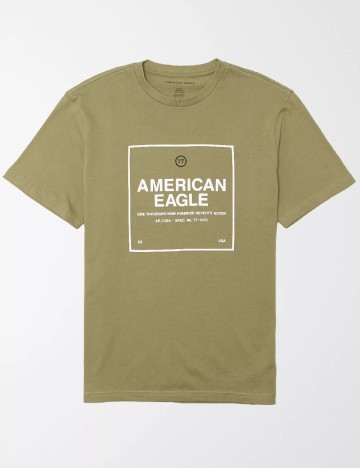 Tricou American Eagle, verde