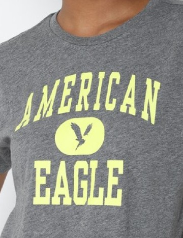 Tricou American Eagle, gri