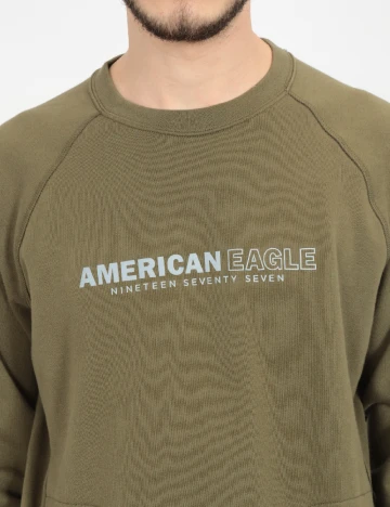 Bluza American Eagle, verde Verde