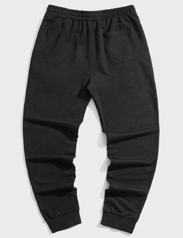 Pantaloni Romwe, negru