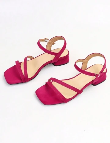 Sandale SHEIN, magenta Roz