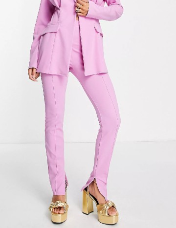 Pantaloni ASOS, roz