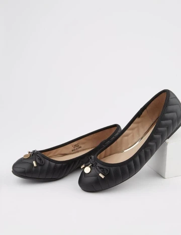 Balerini Dorothy Perkins, negru Negru