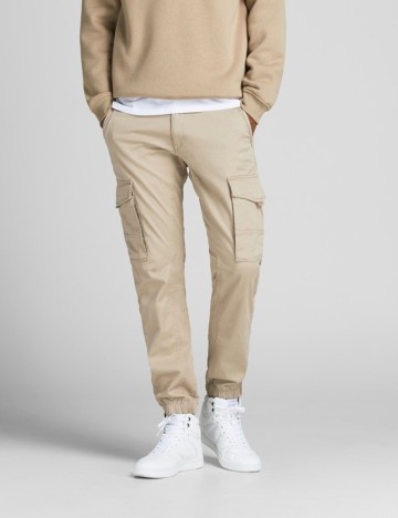 Pantaloni Jack&Jones, crem