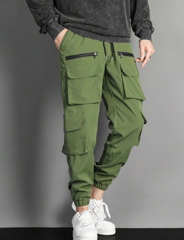 Pantaloni SHEIN, verde