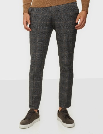 Pantaloni Selected, gri