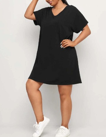 Rochie scurta SHEIN CURVE, negru