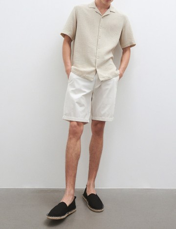 Pantaloni scurti Reserved, alb, 38