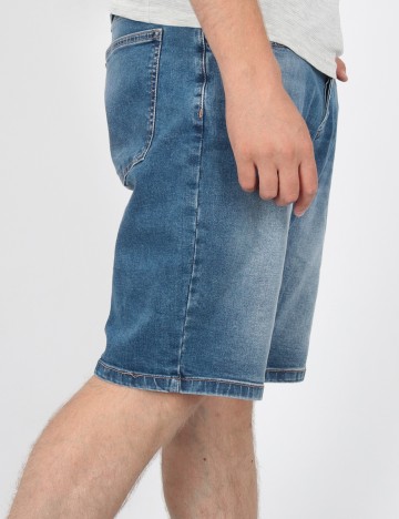 Pantaloni Scurti Reserved, albastru denim