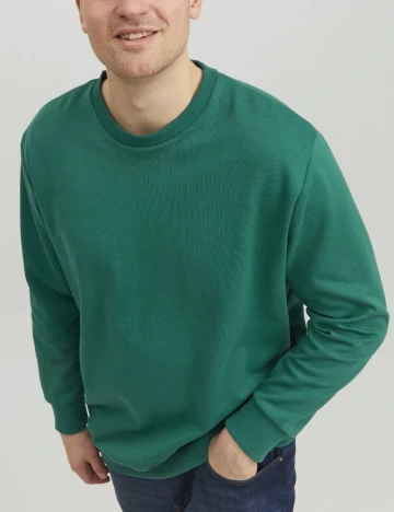 Bluza Jack&Jones Plus Size Men, verde Verde