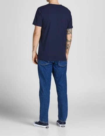 Tricou Jack&Jones, bleumarin Albastru