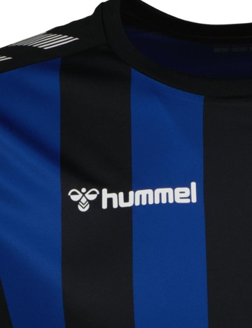 Tricou Hummel, albastru/negru