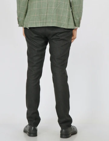 Pantaloni HACKETT, verde inchis Verde