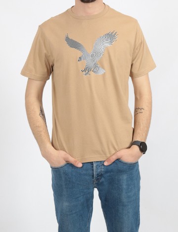 Tricou American Eagle, maro