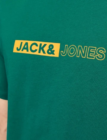 Tricou Jack&Jones Plus Size Men, verde Verde