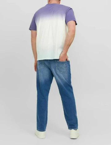 Tricou Jack&Jones Plus Size Men, alb Alb