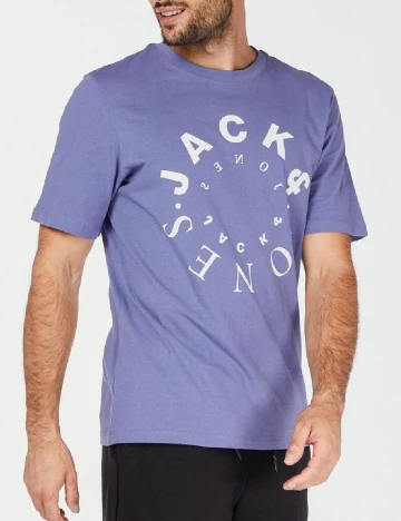 Tricou Jack&Jones Plus Size Men, mov Mov