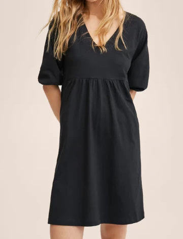 Rochie scurta Mango, negru Negru