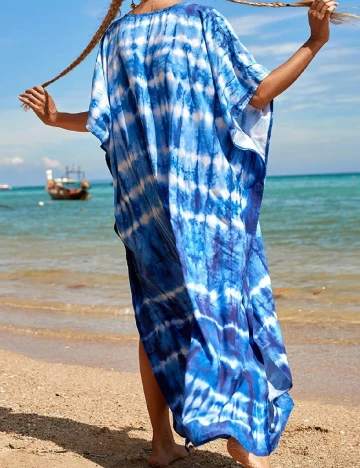 Rochie de plaja SHEIN, albastru Albastru