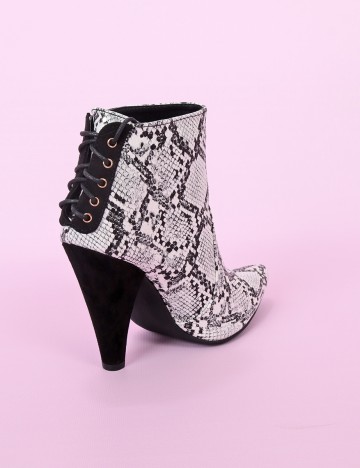 Botine Shoedazzle, imprimeu sarpe