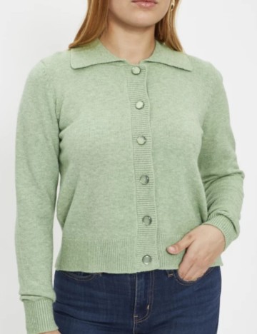 Cardigan Jacqueline de Yong, verde