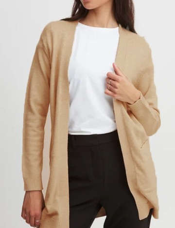 Cardigan b.young, crem, XXL