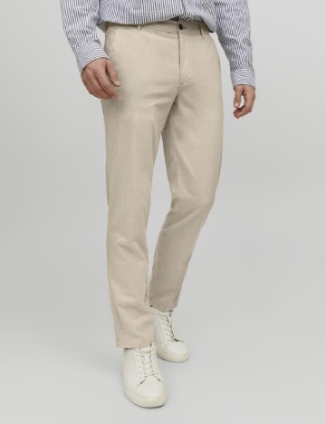 Pantaloni Jack&Jones, crem