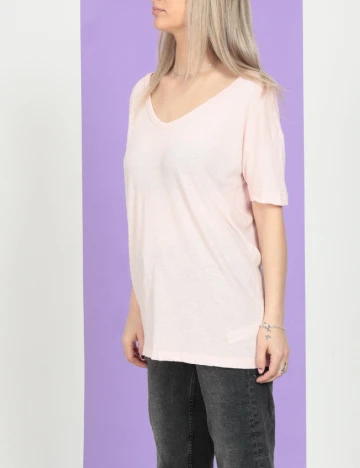 Tricou Oversize Aerie, roz Roz