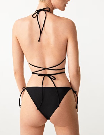 Sutien de baie Mango, negru