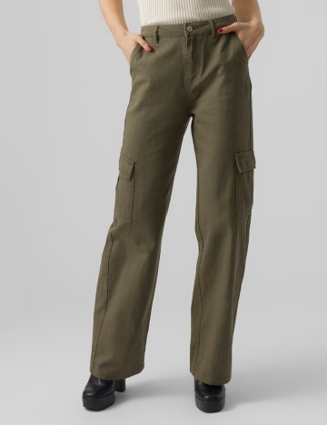 Pantaloni Vero Moda, verde