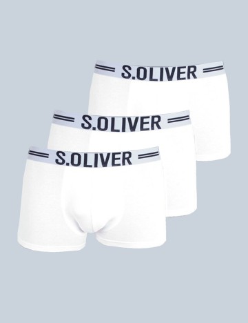 Set Boxeri s.Oliver, alb