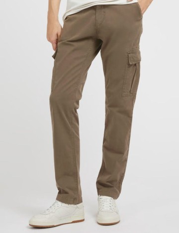 Pantaloni Guess, maro