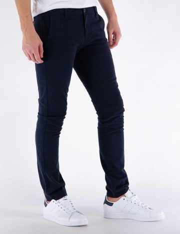 Pantaloni Guess, bleumarin inchis