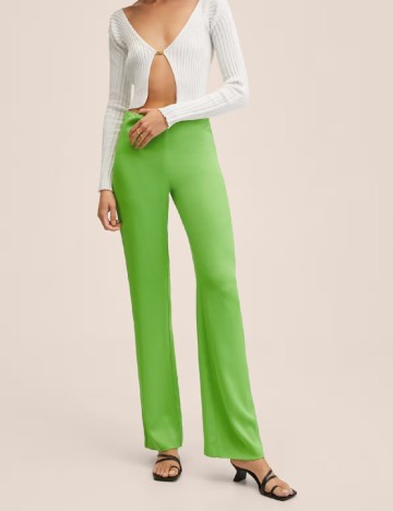 Pantaloni Mango, verde