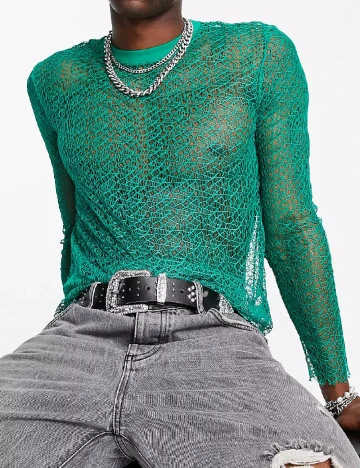 Bluza ASOS, verde Verde