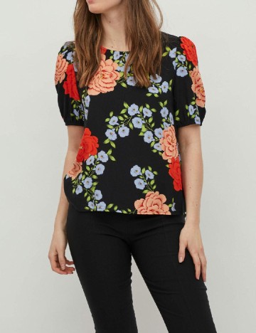 Bluza Vila, negru