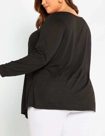 Bluza SHEIN CURVE, negru