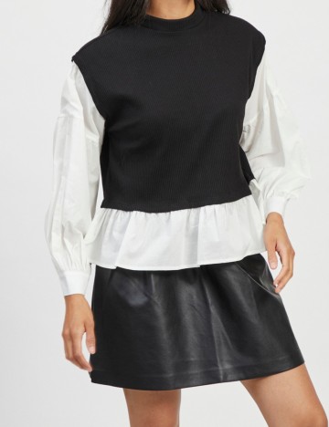 Bluza Vila, negru, 40