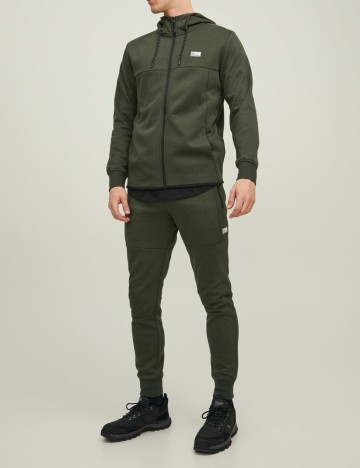 Hanorac Jack&Jones, verde inchis