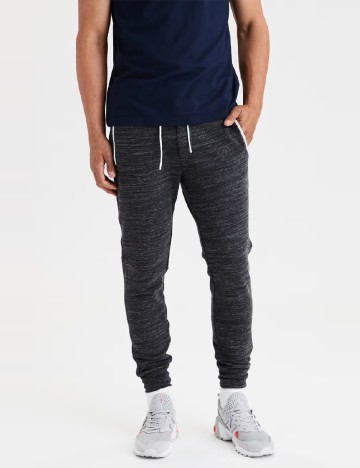 Pantaloni American Eagle, gri inchis