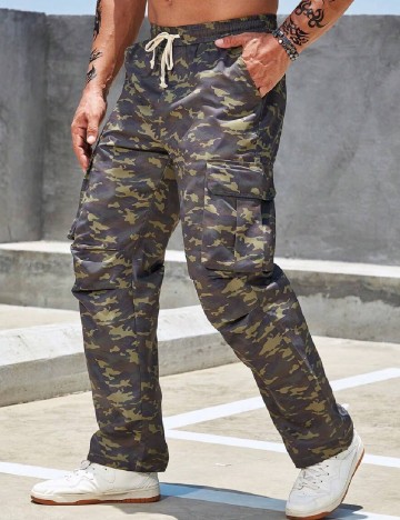 Pantaloni SHEIN, army