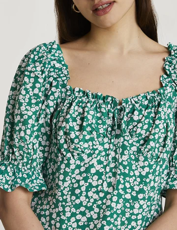 Bluza River Island, verde Verde