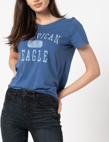 Tricou American Eagle, albastru