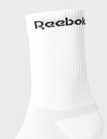 Set sosete Reebok, alb