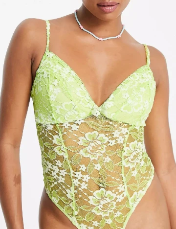 Body Miss Selfridge, verde Verde