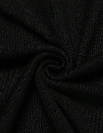 Bluza SHEIN Plus Size Men, negru Negru