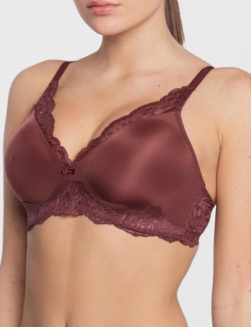 Sutien Amourette Charm Triumph, grena, 80C