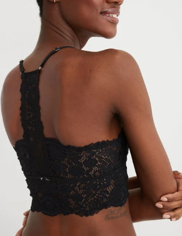 Bustiera Aerie, negru Negru